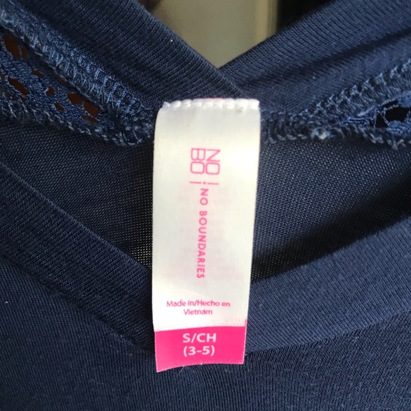 Lace Back Double V Tee - Picture 6 of 6